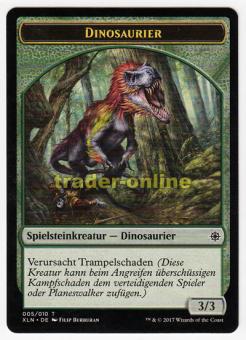Spielstein - Dinosaurier (3/3 Trampelschaden) 