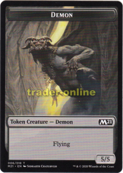 Token - Demon (Flying 5/5) 