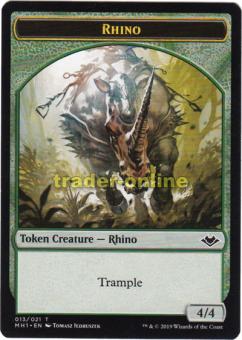Token - Rhino (4/4 Trample) 
