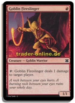 Goblin Fireslinger (Feuerschleudernder Goblin) 