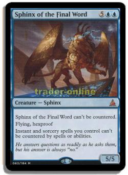 Sphinx of the Final Word 
