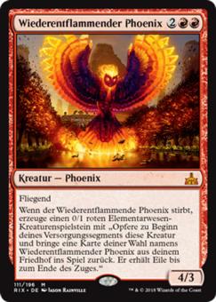 Wiederentflammender Phoenix 