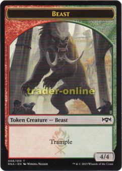 Token - Beast (4/4 Trample) 