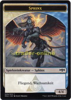 Spielstein - Sphinx (4/4 Fliegend, Wachsamkeit) 