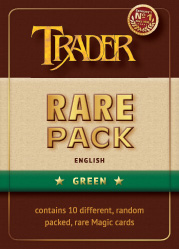 Rare-Pack grün englisch 
