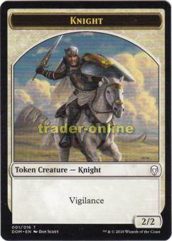 Token - Knight (2/2 Vigilance) (Version 1) 