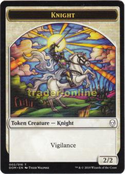 Token - Knight (2/2 Vigilance) (Version 2) 