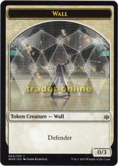 Token - Wall (0/3 Defender) 
