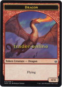 Token - Dragon (4/4 Flying) 