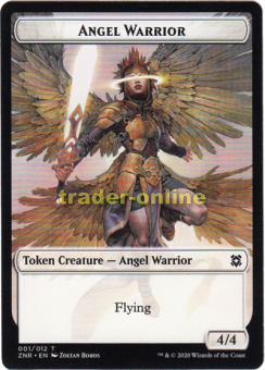 Token - Angel, Warrior (Flying 4/4) 