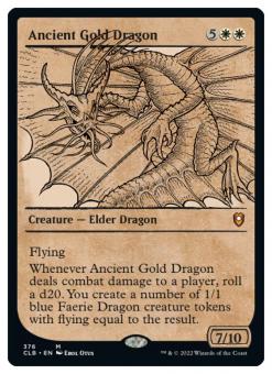 Ancient Gold Dragon (Showcase) 