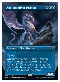 Ancient Silver Dragon (Alternate-Art Borderless) 