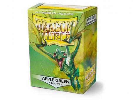 Dragon Shield Kartenhüllen - Standardgröße Matte (100) - Apfelgrün 