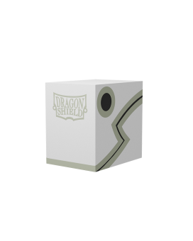 Dragon Shield Box - Double Shell 100+ - Weiß/Schwarz 