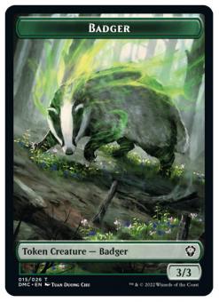 Badger (DMC-T015) - Token 