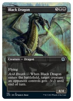 Black Dragon (Alternate Art Borderless) 