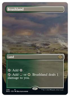 Brushland (Alternate Art Borderless) 