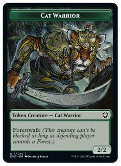 Cat Warrior (DMC-T017) - Token 