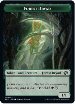 Forest Dryad - Token 