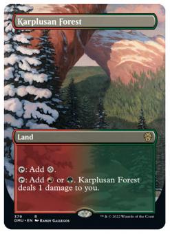 Karplusan Forest (Alternate Art Borderless) 
