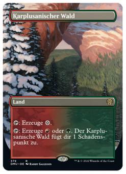 Karplusanischer Wald (Alternate Art Borderless) 