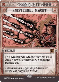 Knisternde Macht (showcase masterpiece borderless) 