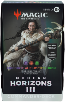 Modern Horizons 3 - Commander Deck Friedhof auf Hochtouren - German 