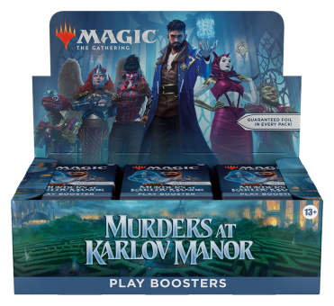 Murders at Karlov Manor - Play-Booster-Display (36 Play-Booster) - englisch 