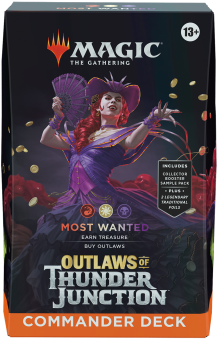 Outlaws of Thunder Junction - Commander-Deck Most Wanted - englisch 