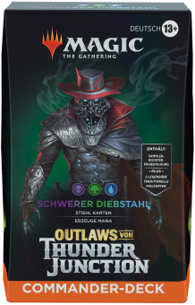 Outlaws von Thunder Junction - Commander Deck Schwerer Diebstahl - German 