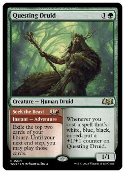 Questing Druid // Seek the Beast 