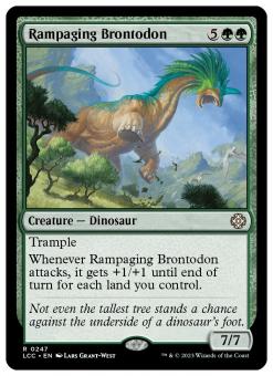 Rampaging Brontodon 