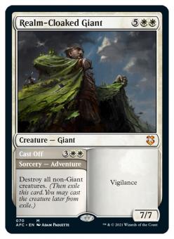 Realm-Cloaked Giant // Cast Off 
