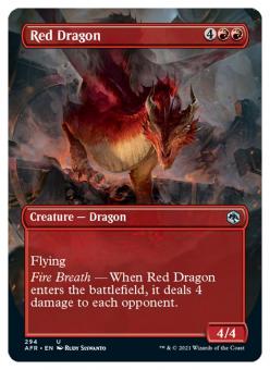 Red Dragon (Alternate Art Borderless) 