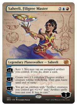 Saheeli, Filigree Master (Borderless Planeswalker) 