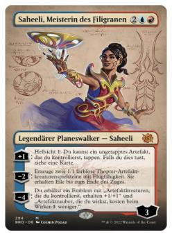 Saheeli, Meisterin des Filigranen (Borderless Planeswalker) 