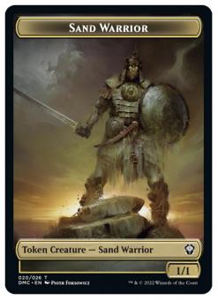 Sand Warrior (DMC-T020) - Token 
