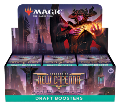 Streets of New Capenna - Draft-Booster-Display (36 Draft-Booster & 1 Foil Box-Topper) - englisch 