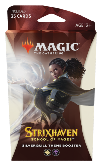 Strixhaven: School of Mages - Themen-Booster: Silverquill - englisch 