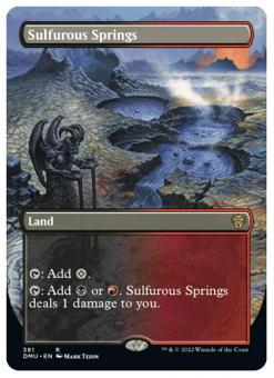 Sulfurous Springs (Alternate Art Borderless) 