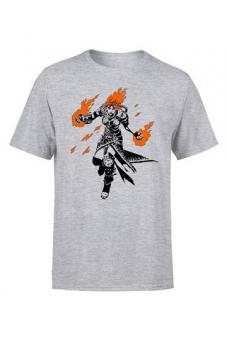Magic the Gathering T-Shirt "Chandra Character Art" - Grey 