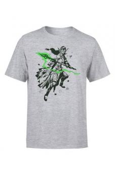 Magic the Gathering T-Shirt "Nissa Character Art" - Grau 