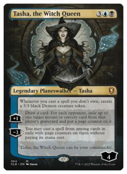 Tasha, the Witch Queen (Borderless Planeswalker) 