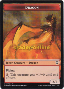 Token - Dragon (Flying, 2/2) 