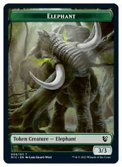 Token - Elephant (3/3) 