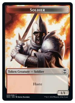Token - Soldier (Haste 1/1) 