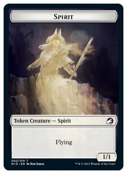 Token - Spirit (Flying 1/1) 