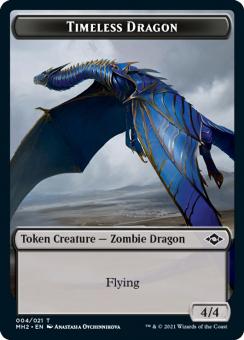 Token - Timeless Dragon (Flying 4/4) 