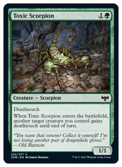 Toxic Scorpion 