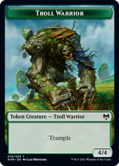 Troll Warrior (Trample 4/4) 